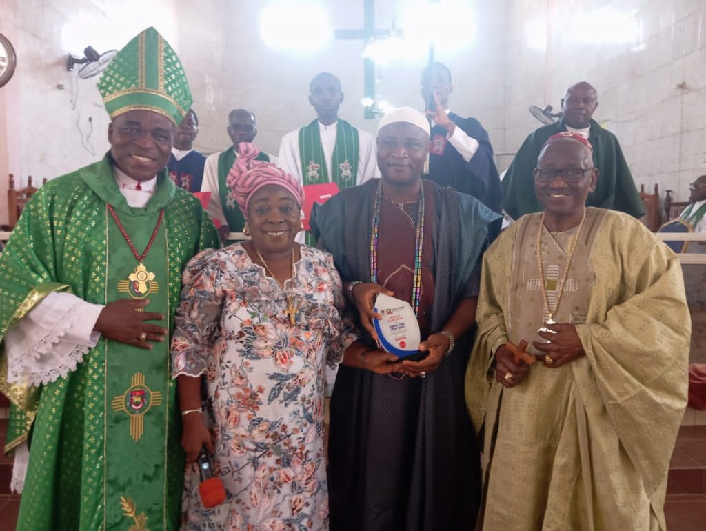 Methodist Church Nigeria Honours Jubril Dotun Sanusi with Award of Excellence in Service