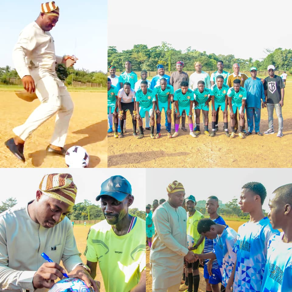 Grand Finale of Hon. Oluwaseun Olufade Under-18 Football Competition To Hold Tomorrow
