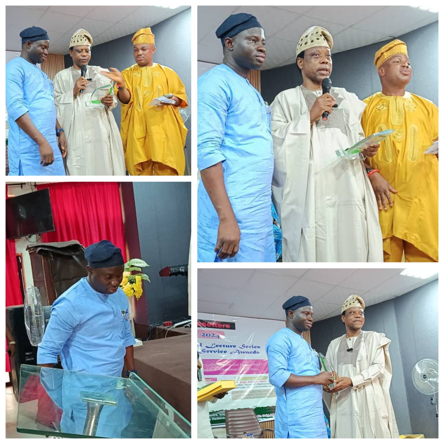 Lagelu Chairman, Kamorudeen Honored With Distinguished Service Award by NUJ— Dedicates Award To Gov. Makinde, Balogun Seye Famojuro, Elder Tijani (Double-T)