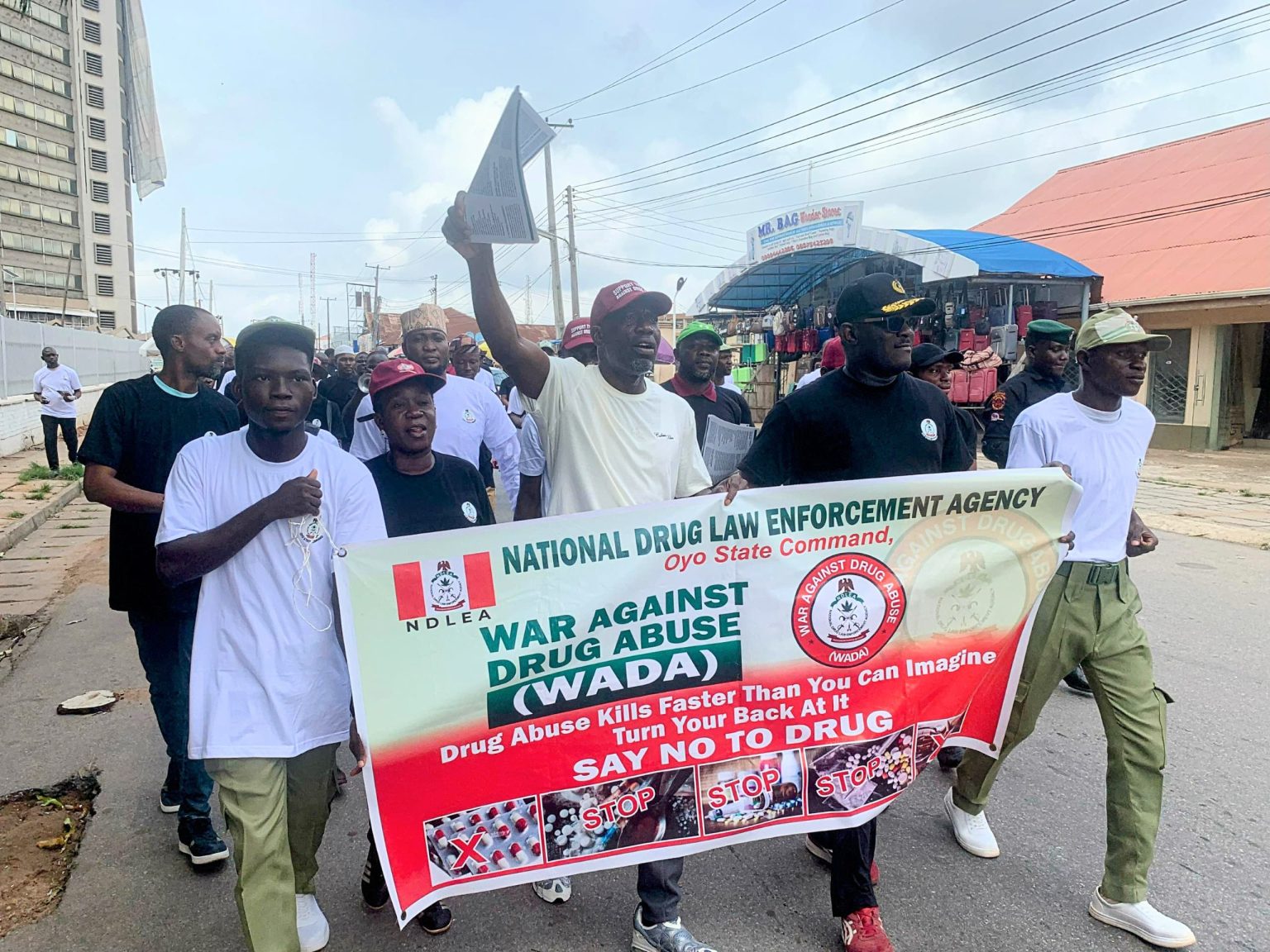 War Against Drugs Abuse: Agboworin Leads Awareness Campaign In Ibadan