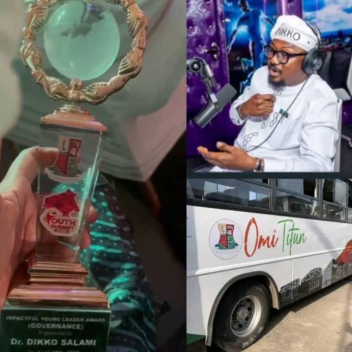 Oyo PTS Chair Dikko, Bags Impactful Young Leader of the Year Award, •Dedicates to God, Gov Makinde, PTS Staff & Commuters