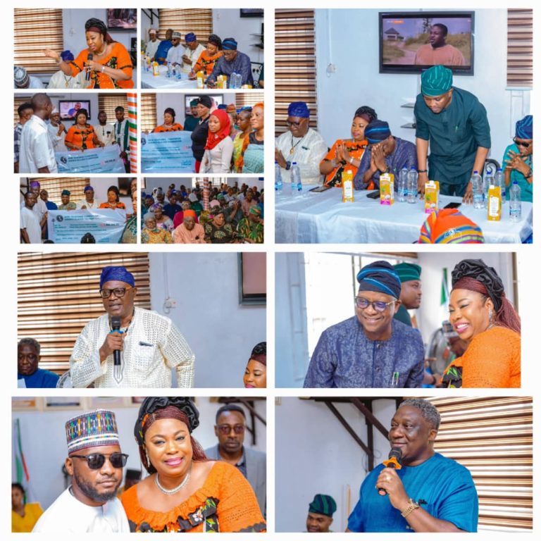 Oyo Lawmaker, Olufunke Comforter, Supports Fire Outbreak Victims With Cash