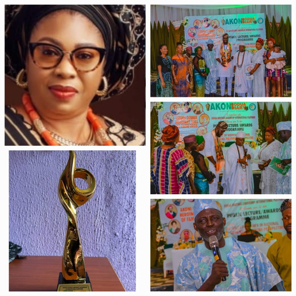 Celebrating Excellence: Ooni Of Ife Honours Oyo Lawmaker, Hon. Chief Olufunke Comforter With Akoni Oodua Heroines Award