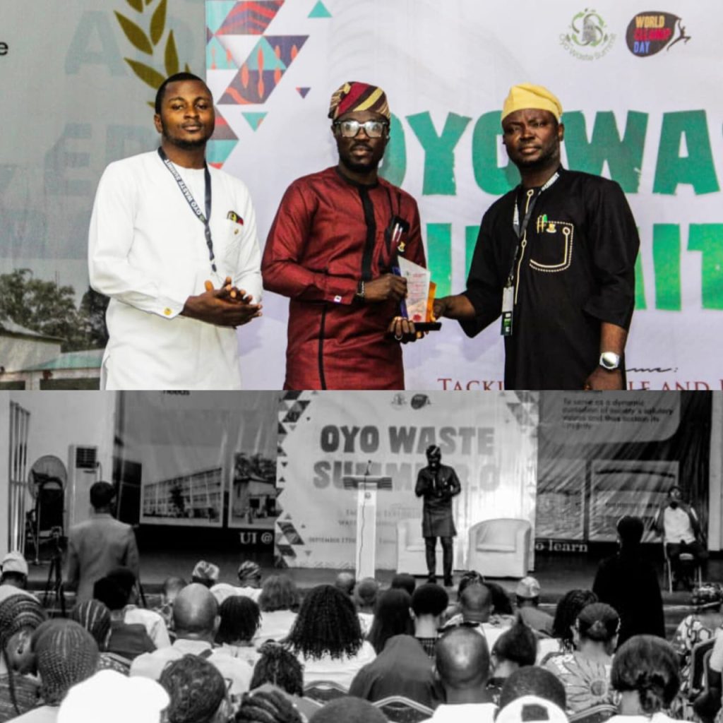 Oyo Waste Summit 2.0: Ibadan North Council Chairman, Olufade Bags Environmental Sustainability Award