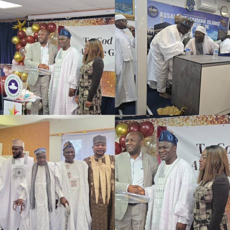 Oyo 2027: Christian, Muslim Communities in the United Kingdom Endorse Dr. Adewale Kolapo Kareem (AKK) for Oyo Guber Bid