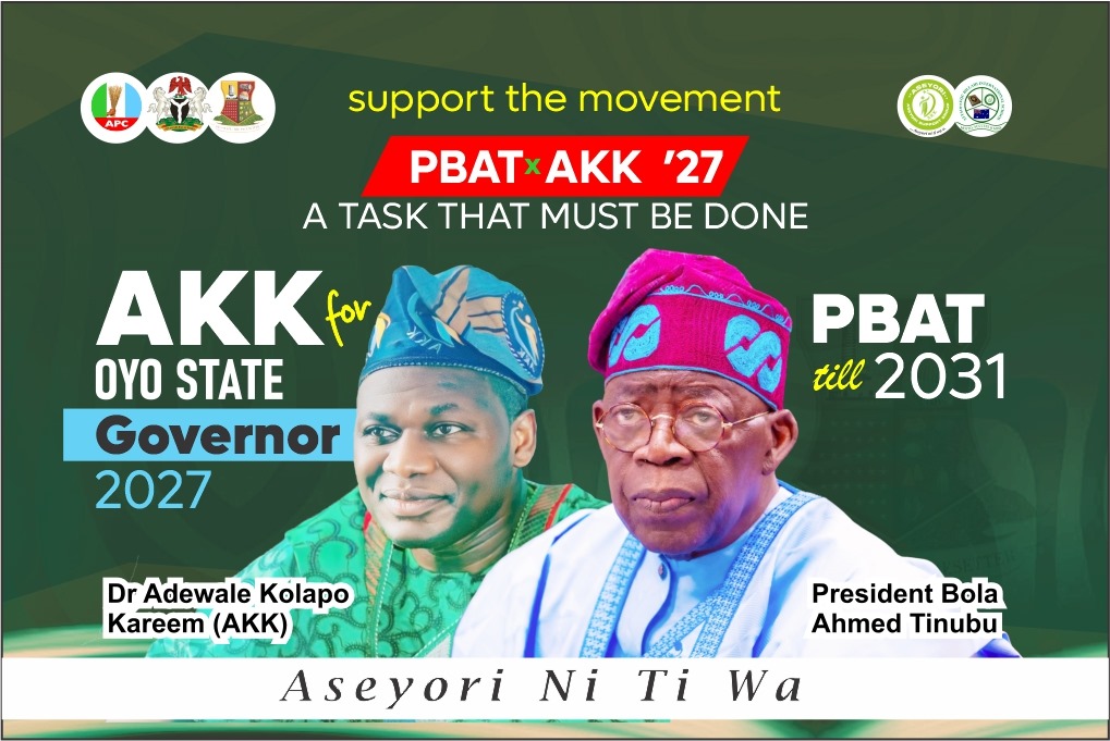2027: Oyo Guber Aspirant, AKK Unveils Bold Leadership Vision, Calls for Ethical Governance, Youth-Driven Politics
