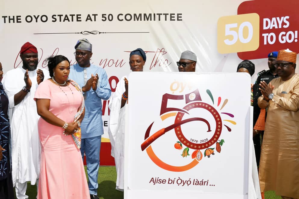 Oyo @ 50: Makinde Unveils Logo, as 50-day Countdown Begins