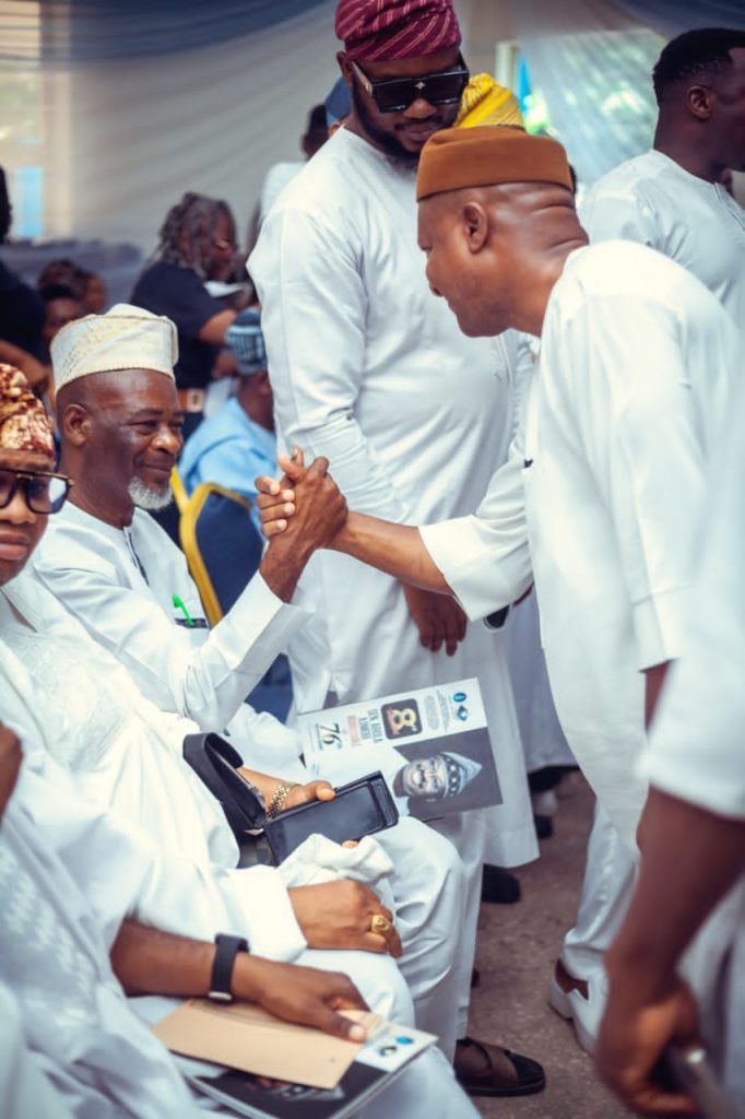 Barr Akeem Agbaje Felicitates Alhaji Mojeed Olaoya on His Birthday