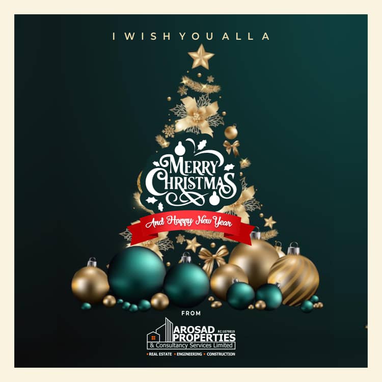 AROSAD Properties and Consultancy Services Send Christmas Greetings to Christians Nationwide