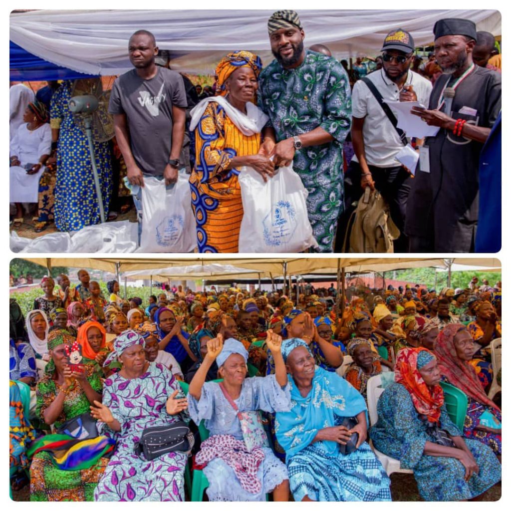 Oyo Speaker, Ogundoyin Keeps Parents’ Legacy Alive With Gifts, Cash For Hundreds of Widows, Elderly