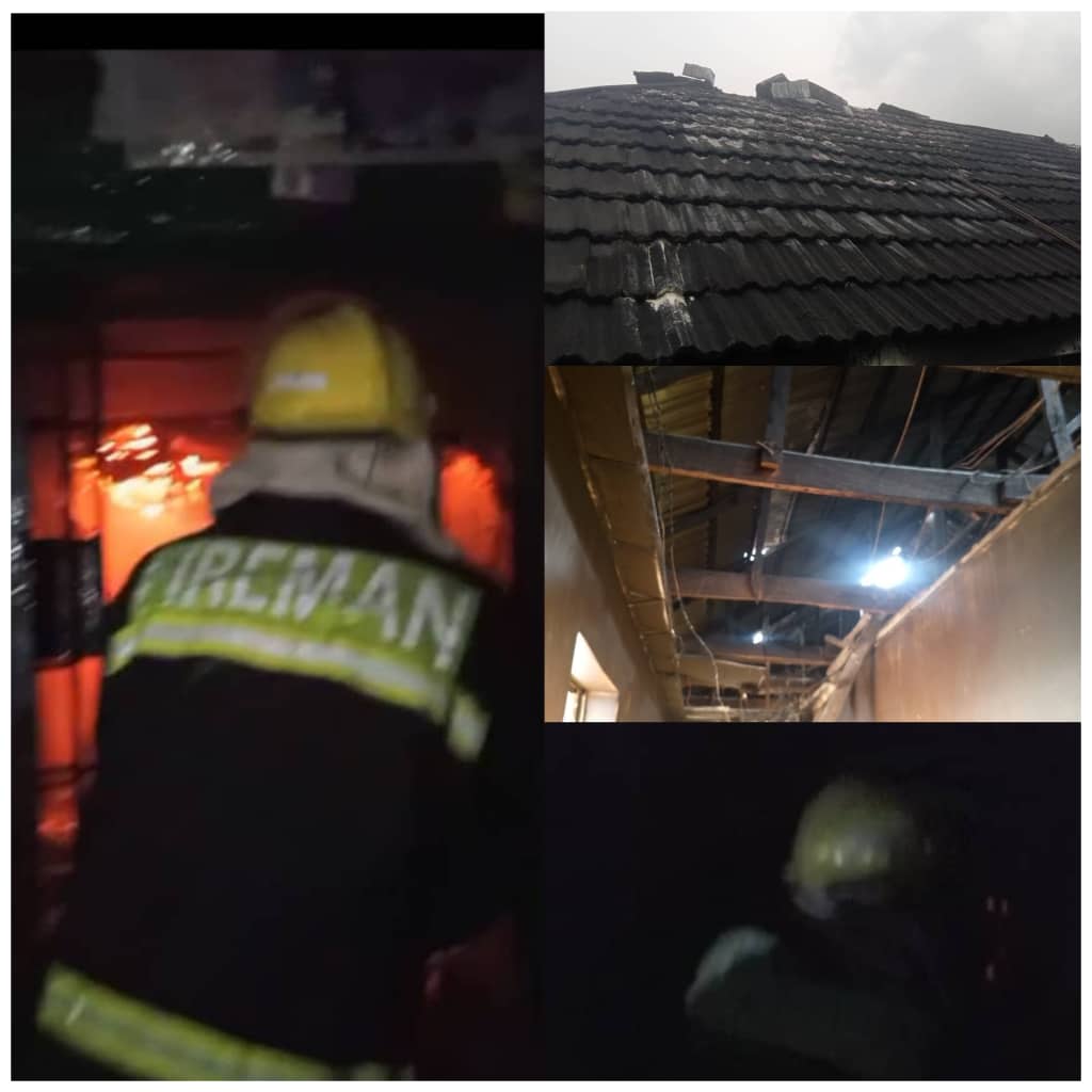 Oyo: Fire Engulfs Lounge, Residential Building In Ibadan
