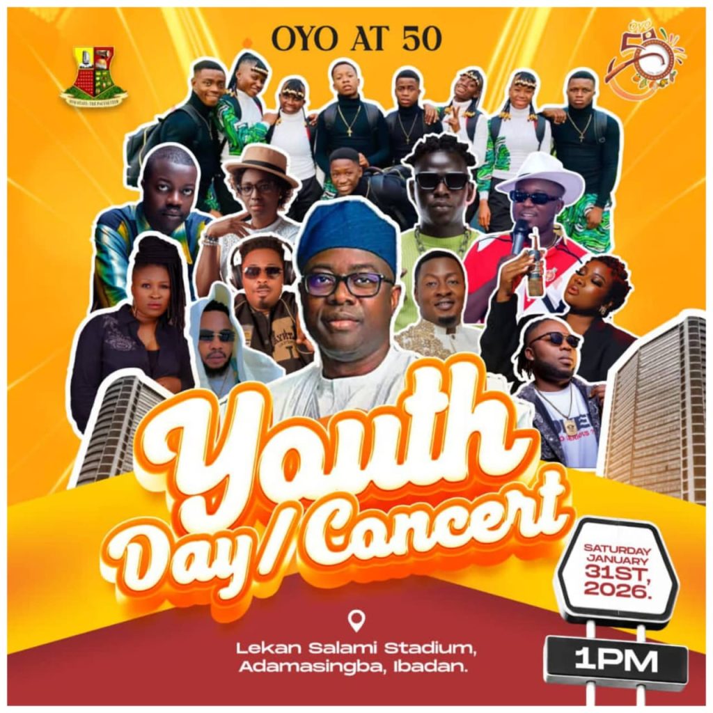 Oyo @50 Youth Day: Soundboi, Taye Currency, Keanzo, Sadeblaq, Others Set to Perform Today