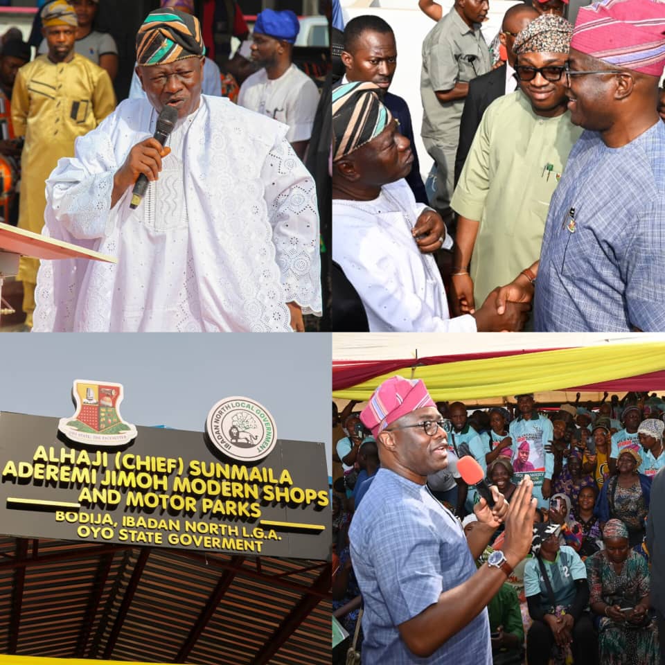 “I Never Saw It Coming”: Babaloja Of Bodija Market, Alhaji Chief S.A. Jimoh, Thanks Seyi Makinde For Naming Modern Shops, Motor Park After Him