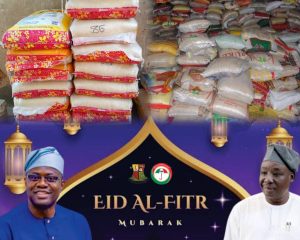 Oyo 2027; Guber Hopeful Otunba Opatoki, Congratulates Muslims On Eid al-Fitr, Distributes Cash, Bags of Rice Across 33 LG
