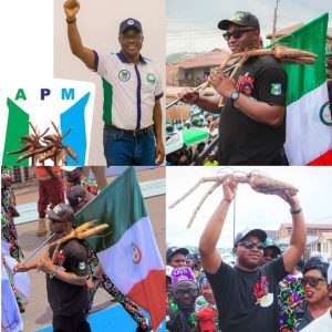 Olufade Steals The Show At PDP/APM Unity Mega Rally, Declares Makinde Best Candidate For Nigeria In 2027