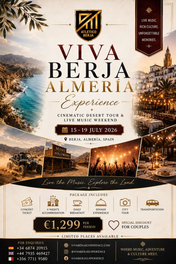 Dotun Sanusi Announces Viva Berja Experience Concert, Cultural Tour in Spain
